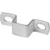 GBGS 30 Pcs 1" x 1" Square Tube Strap Clamp,U Shape Square Pipe Clamp,Stainless Steel 304