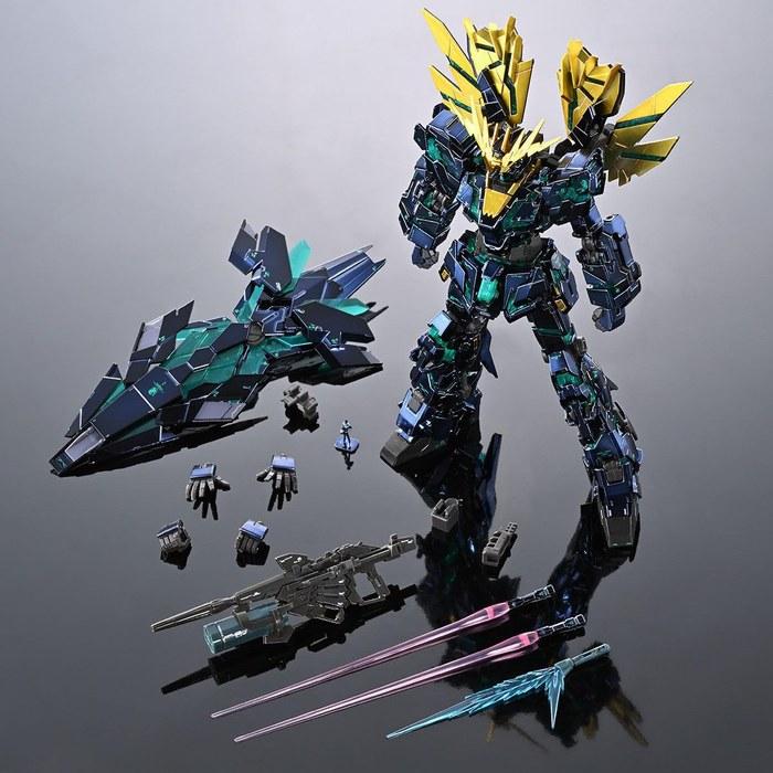 RG Unicorn Gundam 2 Banshee Norn (Final Battle Specification) [Special Coating] 1/144 Scale Model Kit, Navy Blue and Gold