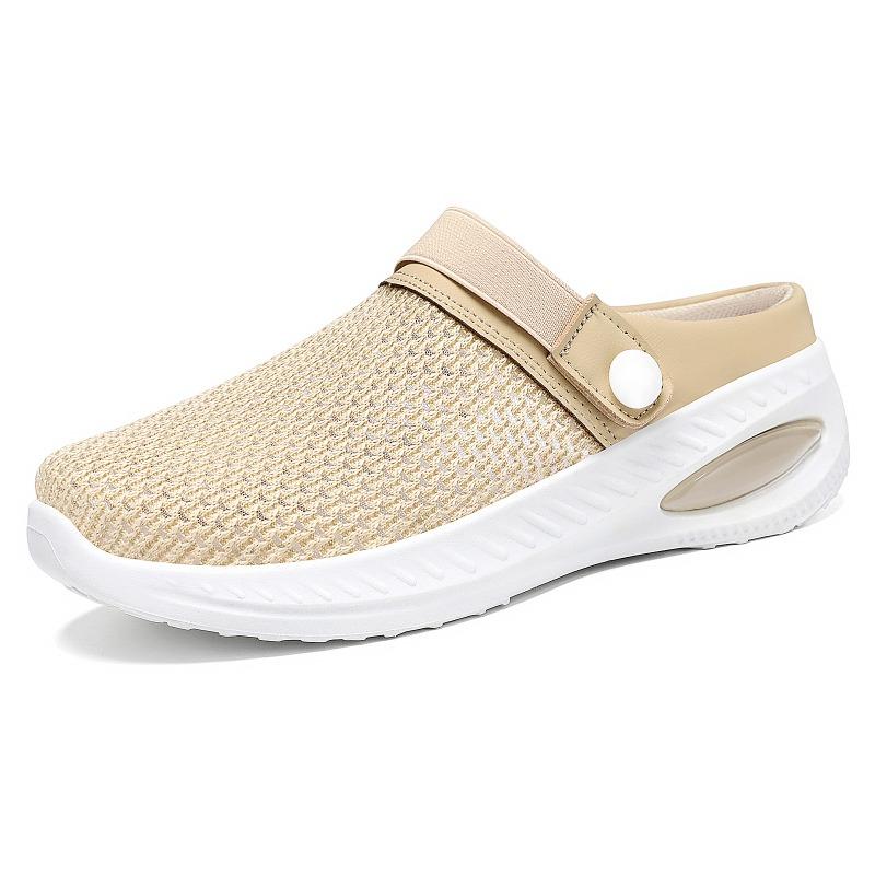 Shoes women's shoes shoes bag head half tray casual shoes solid color versatile flat shoes lazy slippers sandals