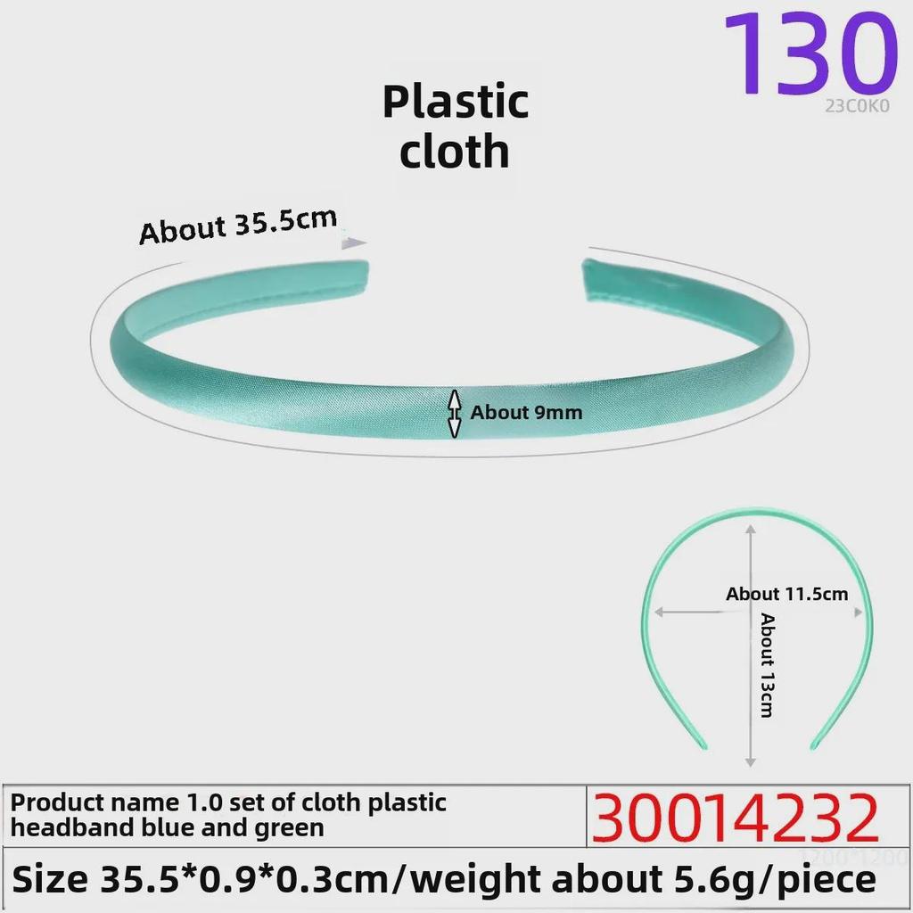 1.0CM Plastic Headband for DIY Hair Accessories