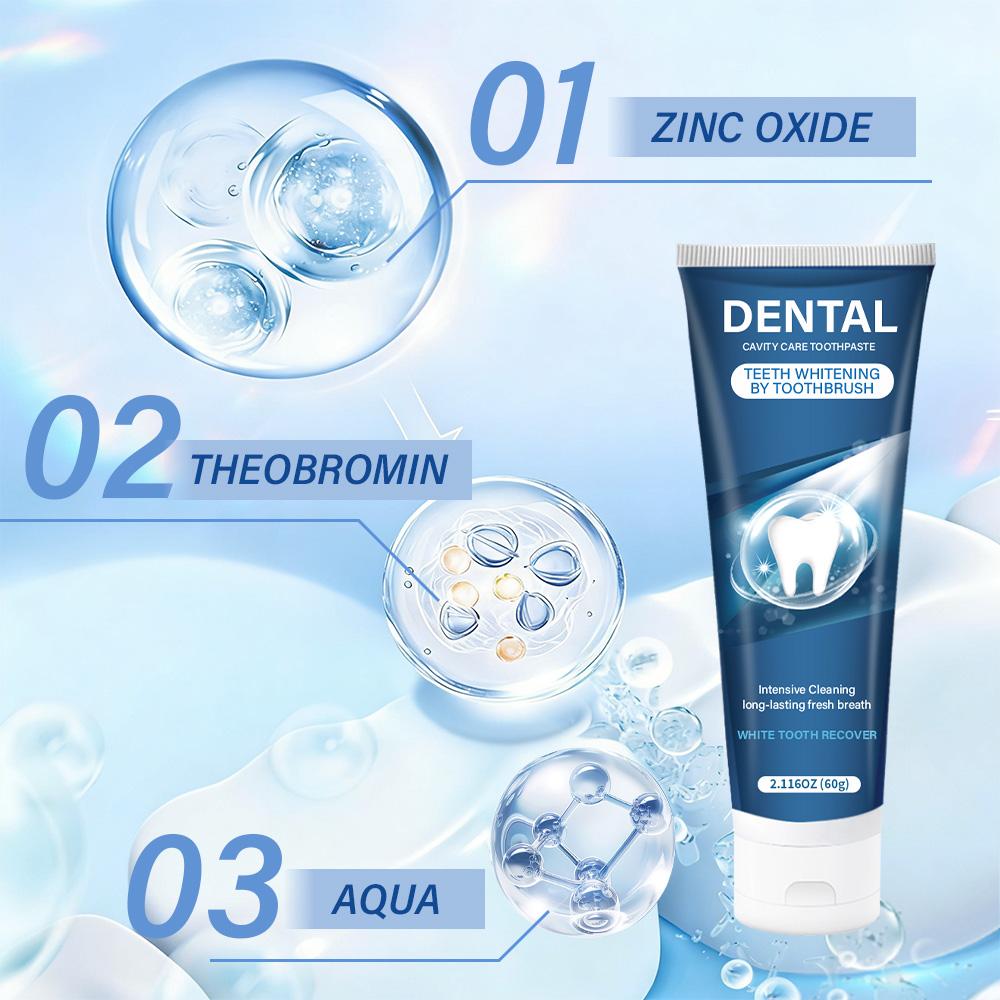 Dental Cavity Care Toothpaste-Instensive Cleaning-Full-spectrum Care-Long-lasting Fresh Breath And Brighter Smile-60g