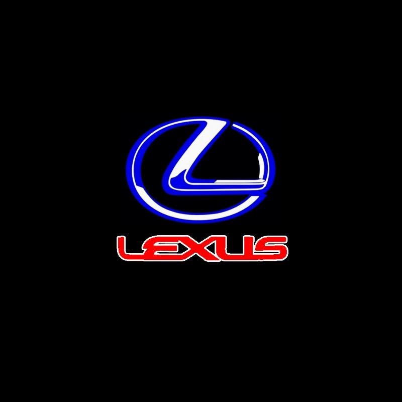 2pcs HD Car Door Welcome Light Logo Emblem Projector Lamps For Lexus GS IS LS500h ES260 ES300h RX350h NX260 UX260 LM LC RZ450e