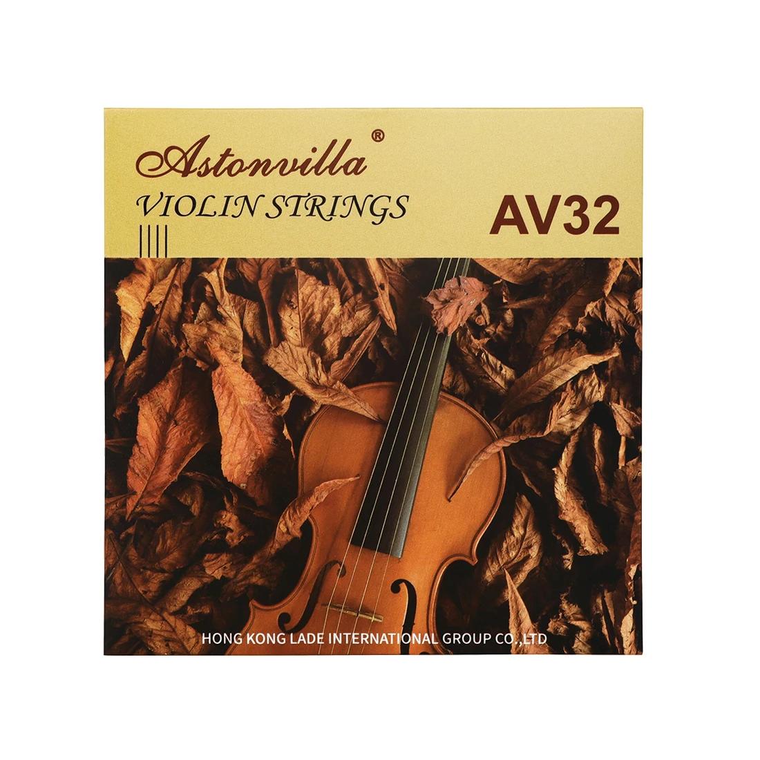 Astonvilla Violin Strings Stainless Steel Wire Aluminum Magnesium Wound Nickel Plated Violin Strings Violin Parts & Accessory