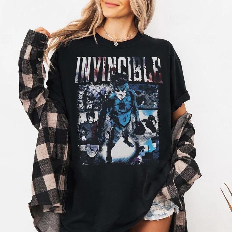Invincible Mark Grayson Shirt Superhero TShirt S