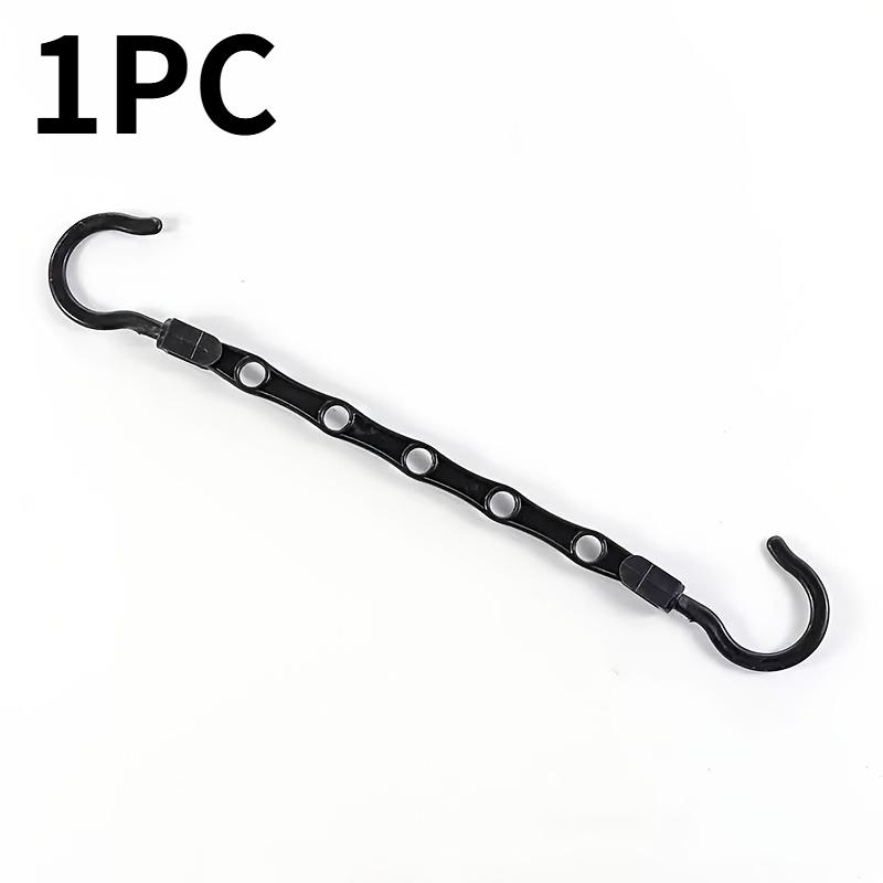 

20PCS Multi-functional Hangers Space Saving Hangers Wardrobe Organizer Clothes Drying Rack Non-Slip Foldable 5 Hole Magic Hanger