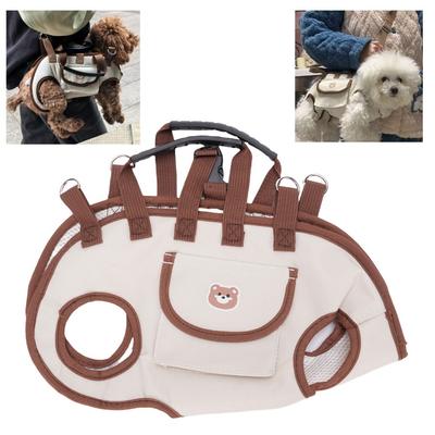 Adjustable Strap Dog Lift Harness Portable Pet Carrier Durable Dog Carry Sling Small Dogs