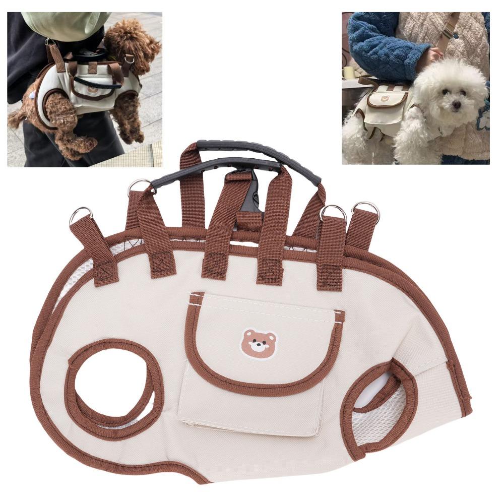 Atmungsaktiver Hundetransportkorb Tragbare Hundetrage-Schlinge Langlebige Katzentrage-Schlinge Mittlere Katzen