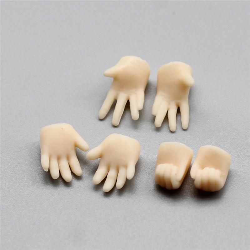 Makeup Doll Hand Feet Head Moveable Vegetarian Garage Kits OB11 Doll Body Baby Doll Models Toy