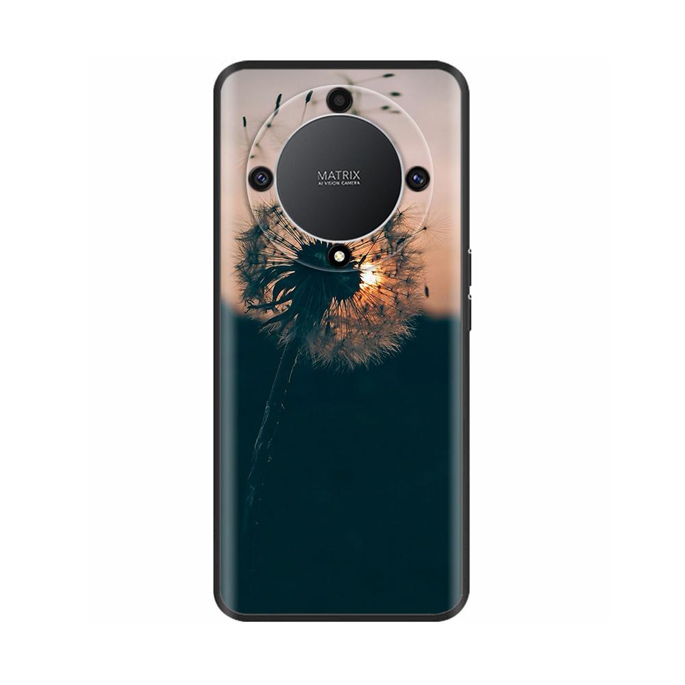 For Honor Magic6 Lite Case Honor Magic 6 5 4 Lite X9B Cover Funda TPU Soft Black Silicone Phone Cover Honor Magic 6 Lite 5G Case
