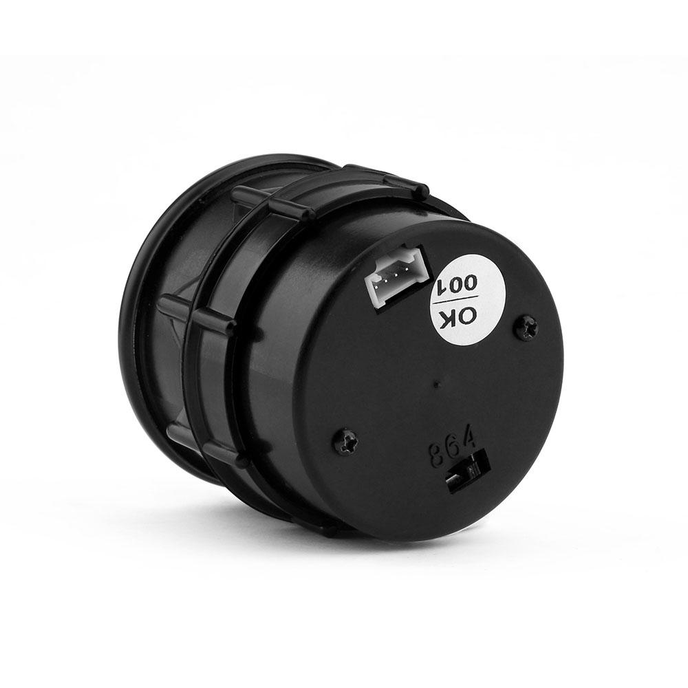 Dynoracing 52mm Dual Display Tachometer 0-10000 Rpm Gauge 7 Colors Led Car Meter With Stepper Motor