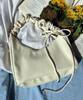 WEGO WC Gathered Shoulder Size White Ivory 2-Way Bag, Girly, Women's, F,