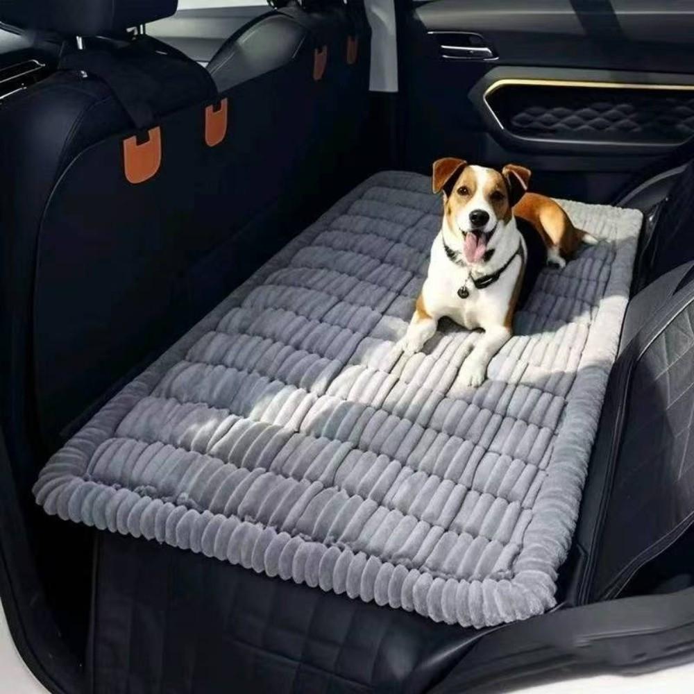 New Multi-Purpose Backseat Pet Bed Mat Washable Breathable Flannel Dog Covers Thick Dog Car Seat Cover