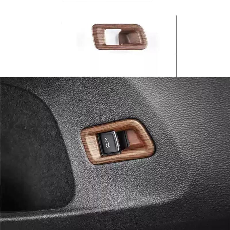 LHD For VW Volkswagen Atlas Teramont ABS Wood Headlight Switch window lift switch Air vent Gear Shift Panel cover