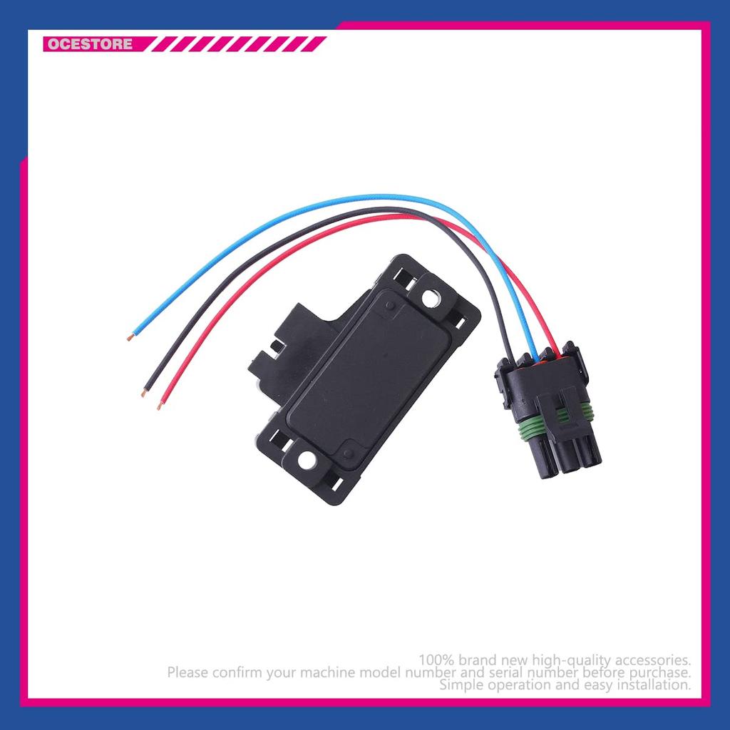 OCESTORE 3Bar 85107279 Manifold Absolute Pressure Map Sensor 3 Bar 12219935 Connector Pigtail Plug Wire 12223861 Compatible with Tahoe Yukon Malibu