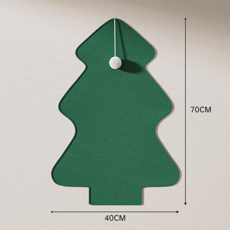 

Зносостійка вертикальна когтеточка - настінний захисник дивана від подряпин та іграшка Tree-shaped Scratch Board