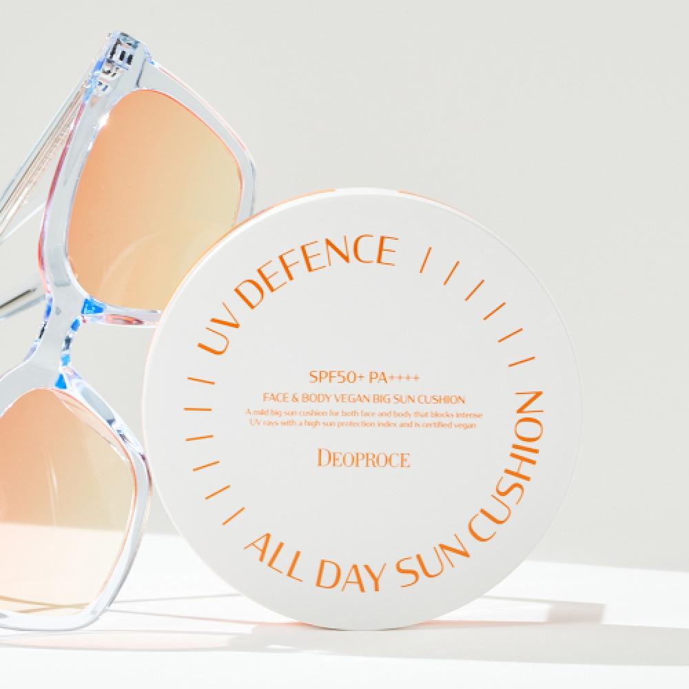 

Deoproce Vegan Uv Defense All Day Sun Cushion Spf50+ Pa++++ 25g
