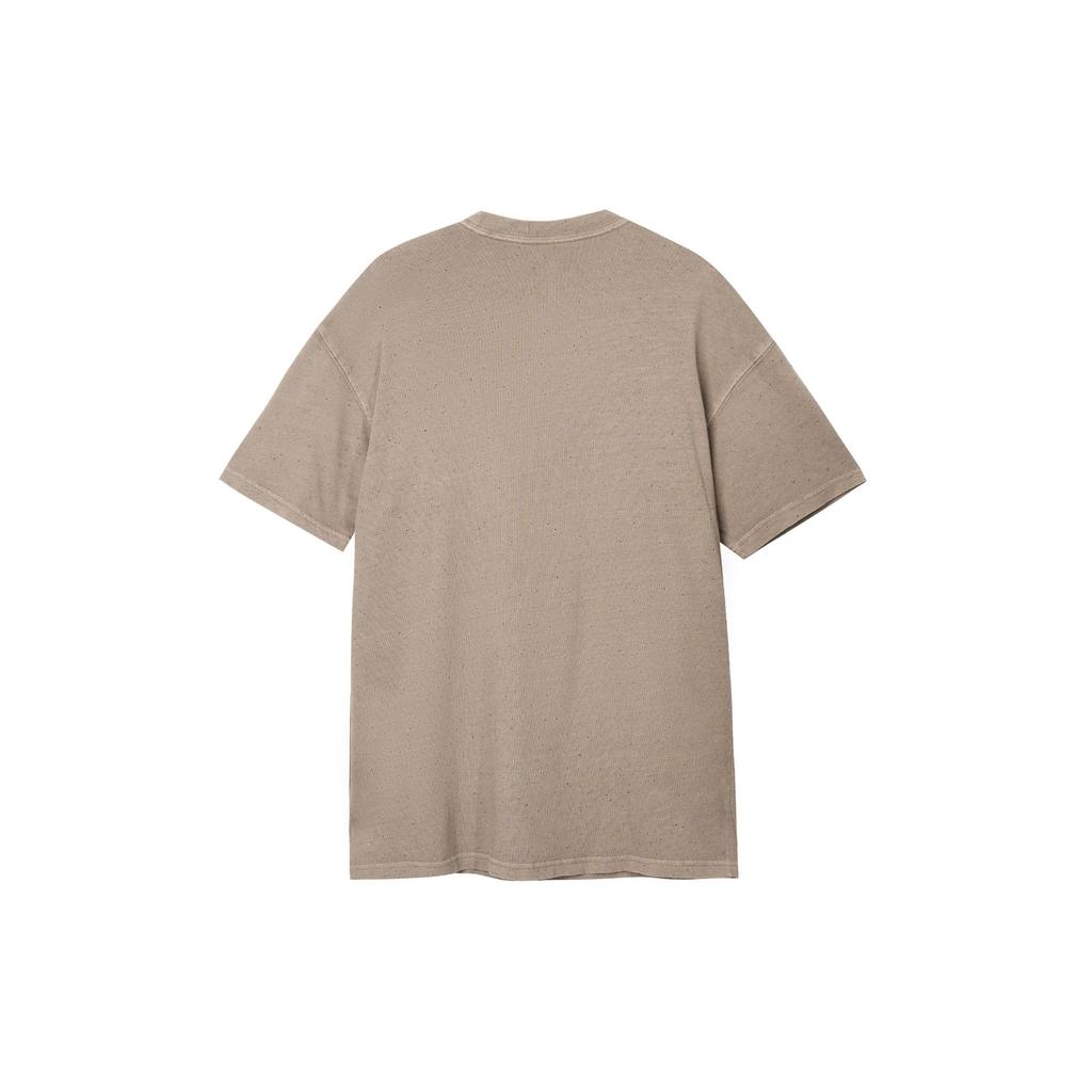 Nike T Shirts Men's Coffee Crew Neck Thin Straight Fit DR7828-040