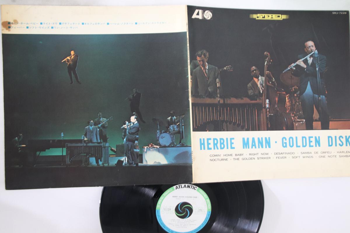 

LP Record HERBIE MANN - Golden Disk SMJ7226 ATLANTIC 1965 Japan Jazz Used