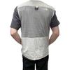 The North Face Vests Men's Cream V-neck Moderate Other NV3BN02C