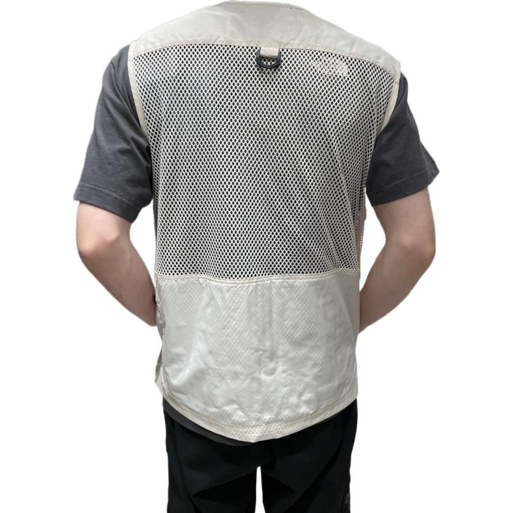 The North Face Vests Men's Cream V-neck Moderate Other NV3BN02C