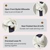 Cardigan lung de damă din blană artificială, cu deschidere în față, Palton de iarnă, Îmbrăcăminte exterioară moale, pufoasă și călduroasă, Jachetă elegantă