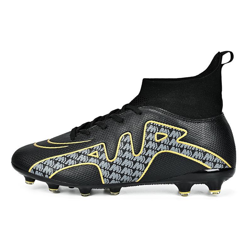 High-top Shoes Large-size Football Training Outdoor Youth Fashion Non-slip Men and Women Nails Long Broken 23 Breathable Price