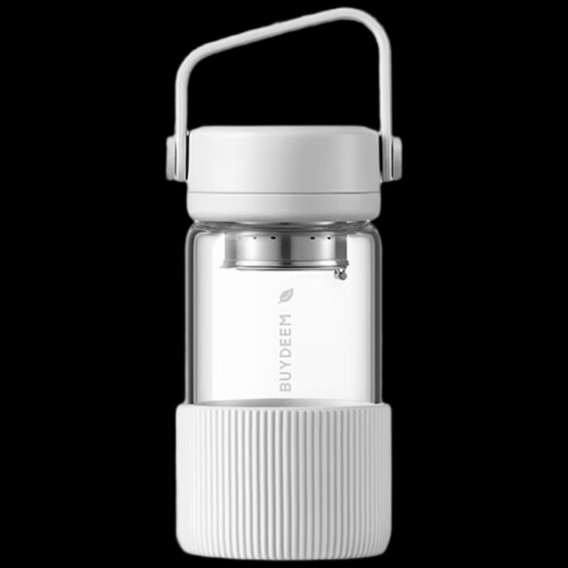 Beiding Portable Tea Infuser Glass Bottle with Sleeve