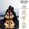 1pc, Disney Chip 'n Dale Throw Blanket Cute Cartoon Animal Decorative Couch Cover for Home, Living Room, Bedroom, Travel, Camping, Car