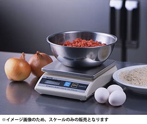 Tanita Cooking Scale, Kitchen Scale, Commercial Use, Splash-Resistant, Tabletop Scale (Non-Trade Certified), 2kg, KD-200
