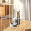 Hängender Katzen-Haustier-Wasserspender – Trinkzubehör für Hunde, Käfig-Hängetrog, Hundenapf, Katzennapf, Automatischer Futterspender
