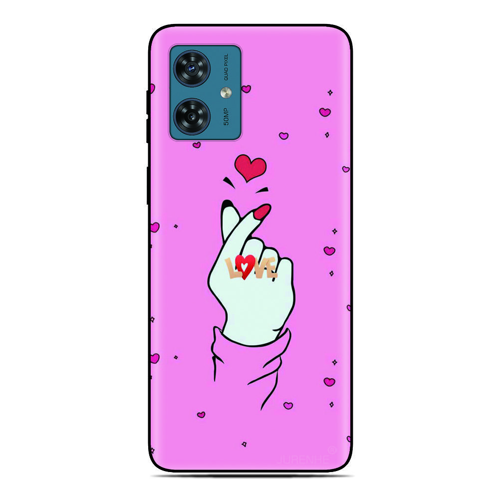 Love Heart Phone Case For Samsung Galaxy A57 A37 A27 A07 A16 A17 4G A36 A56 5G A53 A54 A35 A26 A41 A10 A22 A14 A04s Cover