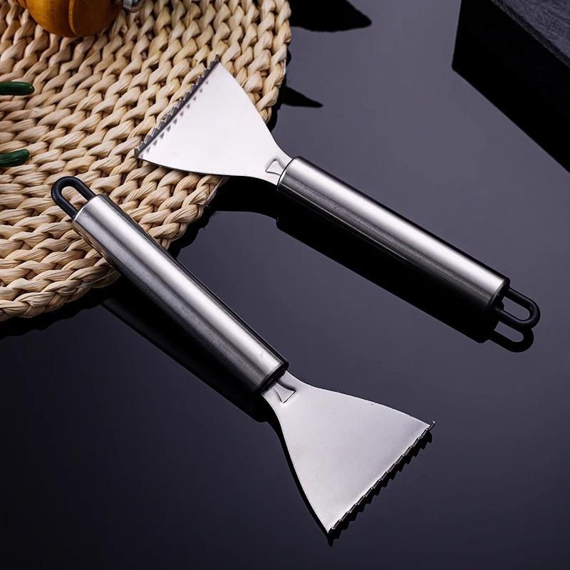 Multi-functional Stainless Steel Fish Scale Scraper, Household Fish Scale Remover, Manual Fish Knife, Kitchen Fish Scale Removal Tool, Sharp