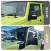 For Suzuki Jimny 2018-2025 A-pillar Trim Cover, ABS Anti-Scratch Wear-Resistant Exterior Decor Protective Trim Auto Accessories