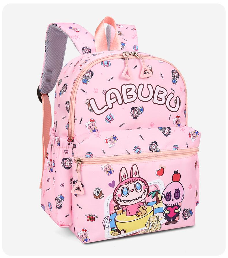 Cartoon Kids' Backpack Set: Includes Crossbody Bag, Coin Purse, and Schoolbag for Kindergarten
