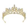 1pc Romantic Princess Crown for Girls Handmade Rhinestone Tiara with Zircon Headband Perfect for Birthdays Weddings Parties Gifts