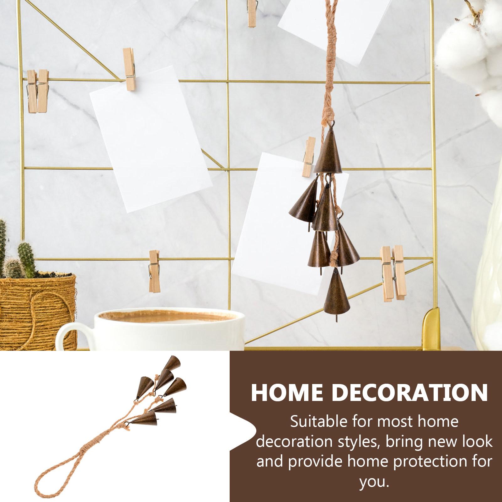

Witch Bell Wind Chime Hanging Ornament Unique Design Crisp Sound Home Decoration for Housewarming Birthday Wedding Anniversary other