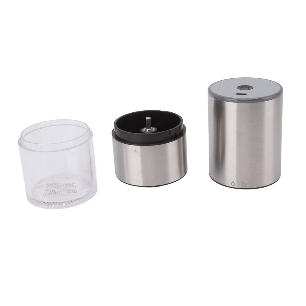 Electric Coffee Grinder Fine Coarse Automatic USB Charging Portable Cordless Bean Grinder 110ml