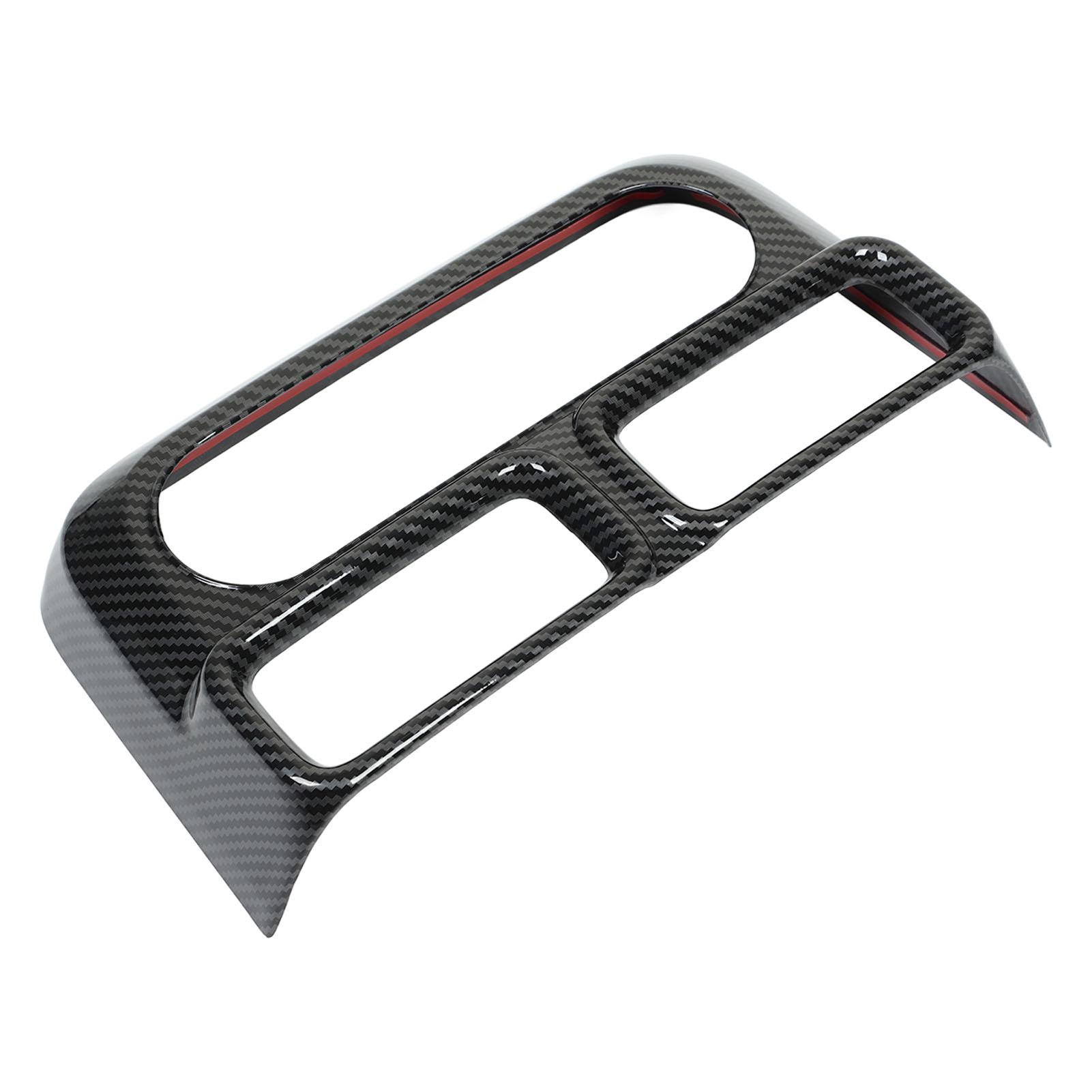 

Крышка панели кондиционера центрального управления AC, замена карбонового волокна для Ford