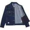 New Era FW25 MLB New York Yankees Western Style Single-Breasted Comfortable Everyday Versatile Polo Collar Long Sleeve Denim Jacket 14726714