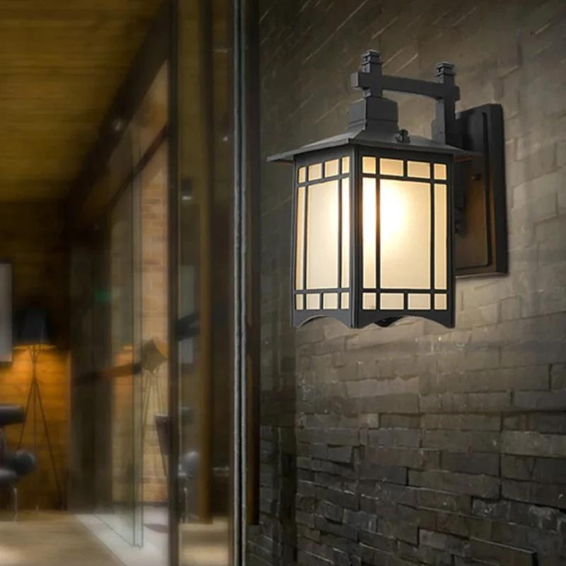 LED Wall Lights Outdoor Lighting Modern Home Decor Light Fixtures for Balcony Porch Lamp Waterproof Wall Sconces Home Decor