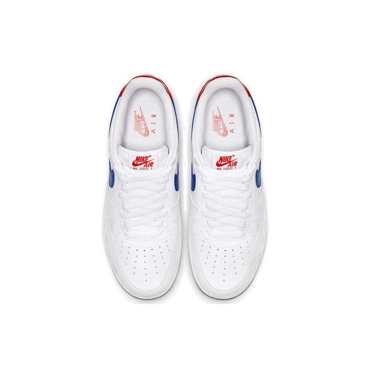 Nike Air Force 1 Low Overbranding Bílá Červená Modrá CD7339-100