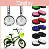 Durable Steel And Plastic Training Wheels For Kids Bicycles 12-20 Inches Colorful Set