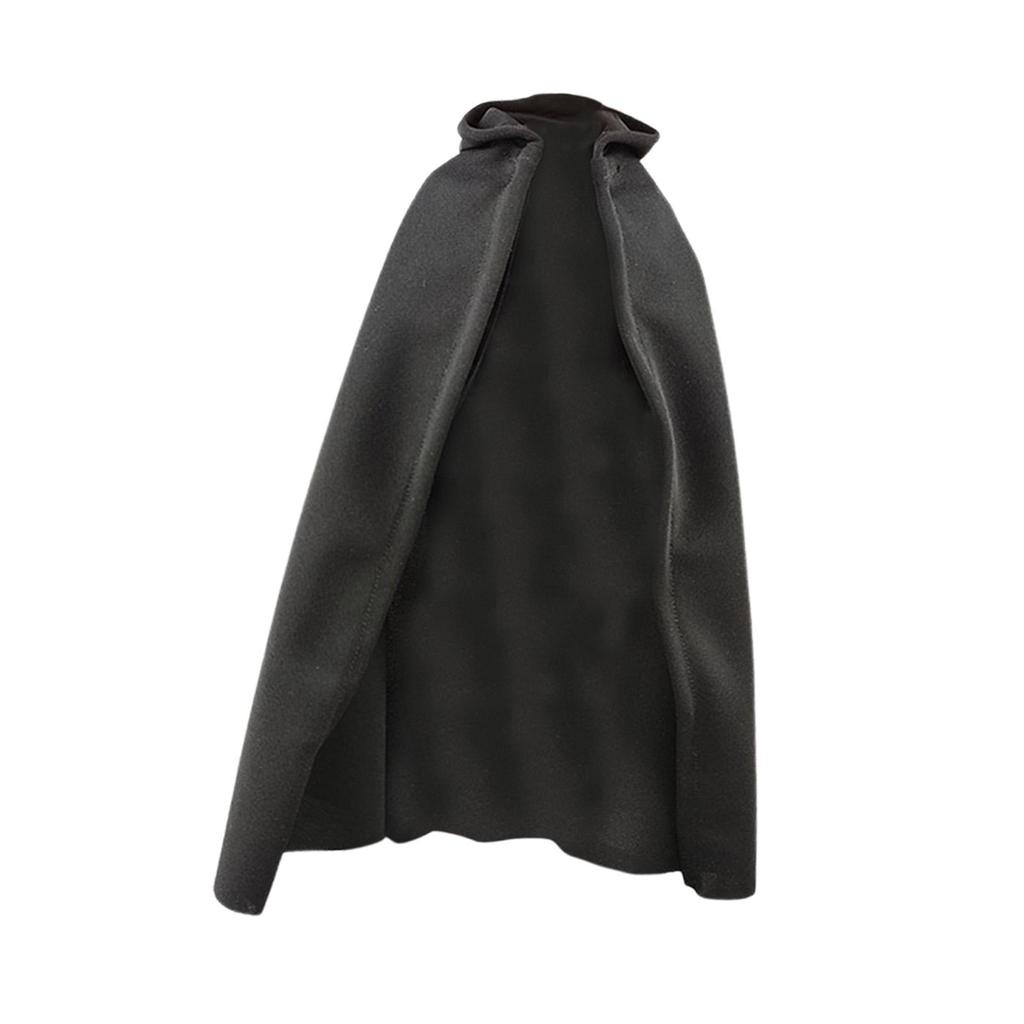 Cloak 1/6 Scale Hooded Cape Action Figure Robe Cosplay Costume Cloth Material Suitable for 12 Inch