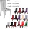PU Stylish And Practical Chair Covers For All Occasions PU Dining Chair Cover Chair Protector