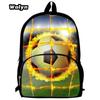Football School Bag High Definition Waterproof Printing Multi-Functional Load Reduction Ridge Backpack