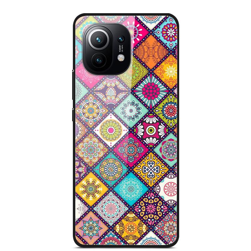 Luxury Cover Case for Xiaomi mi 11 Tempered Glass Cover for Xiaomi mi 11 Lite 5G NE Phone Case for Xiaomi Mi 11 mi11 Lite Coque