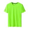 Quick-Dry Men's Plus Size Round Neck Short Sleeve T-Shirt (L-9XL) - Thin Summer Top, Fits Up To 300 Jin