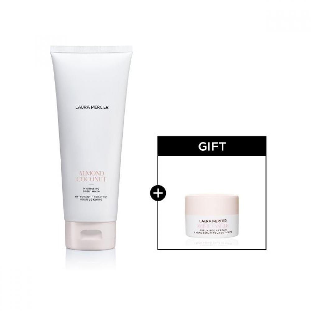 

Laura Mercier Hydrating Body Wash + Satin Pouch Gift AMBER VANILLA