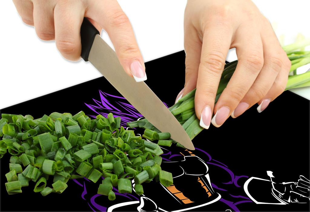 Szklana Płyta Ochronna Na Kuchenkę 90x52 Anime