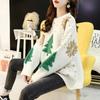 Christmas Sweater Loose Korean-style Pullover for Women Loose Long-sleeved Thick Knitted Sweater for Autumn and Winter